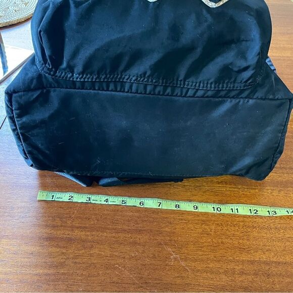 Stoney Clover Classic Backpack With Customized Fuzzy Heart Decals Gold Hardware - Picture 12 of 16